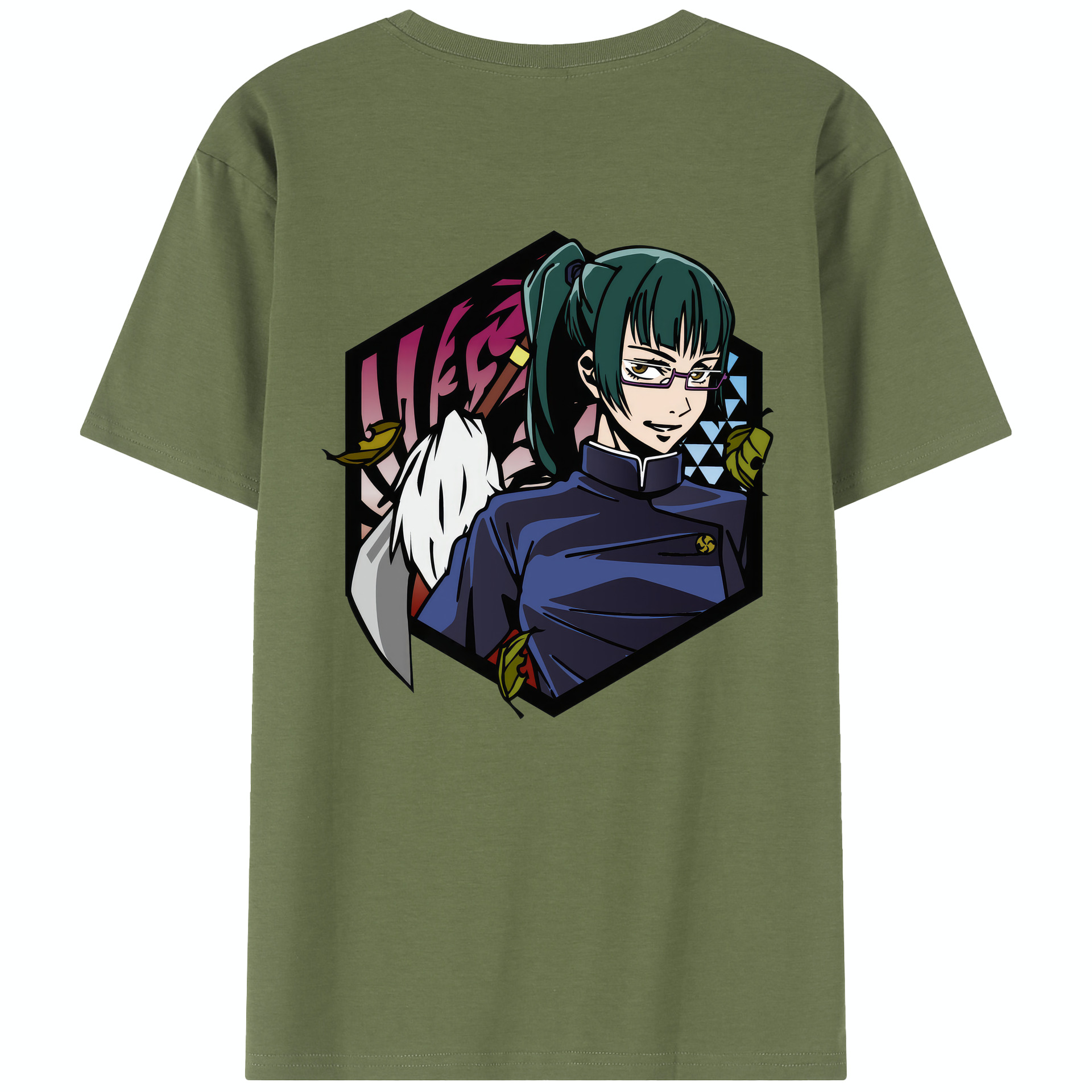 （画像用） 呪術廻戦 Jujutsu Kaisen 綿100％半袖Tシャツ（背面プリント）